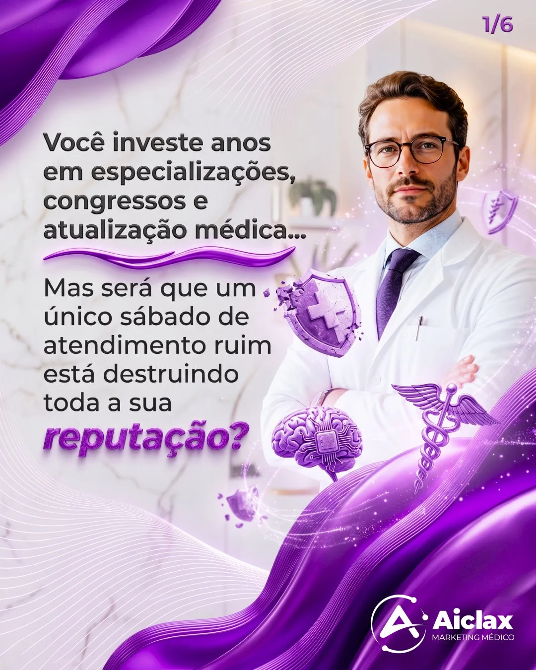 A experiência da sua clínica