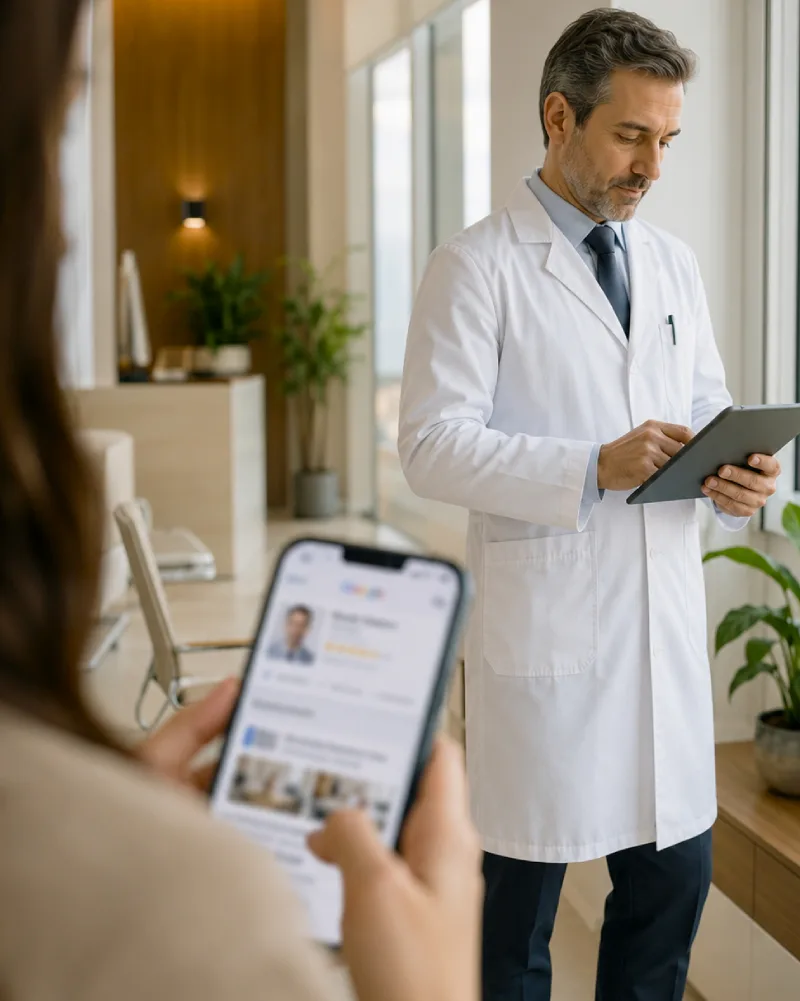 Estratégia para atrair pacientes particulares