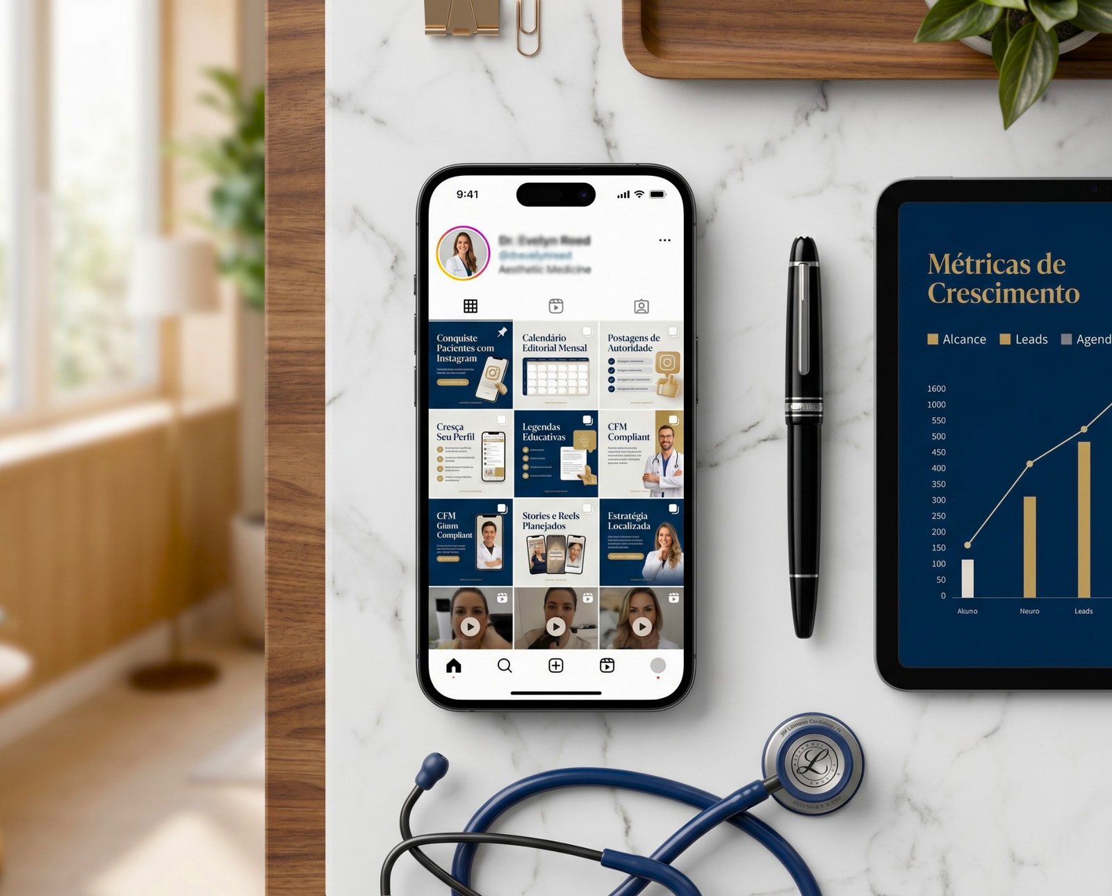 Redes Sociais para Médicos - Estratégia de Instagram